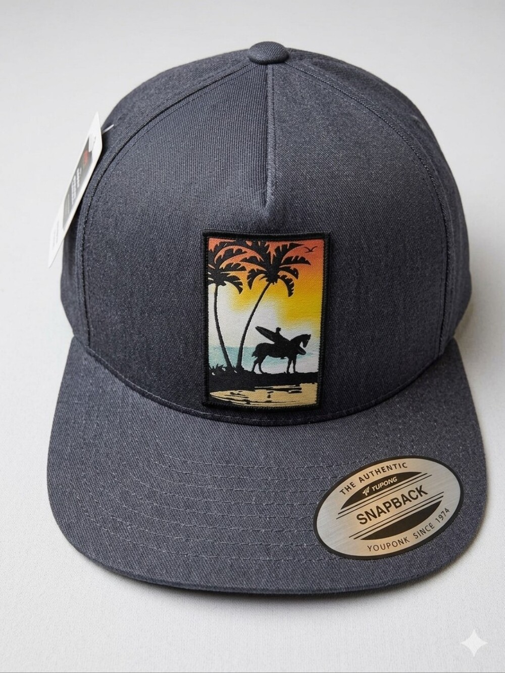 Raw Elements Mike Fields Paniola Surfer Snapback Hat-Grey(O5.26.401)
